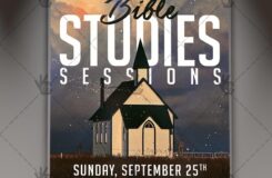 Bible Study Premium Flyer PSD Template PSDmarket