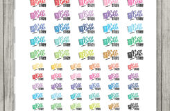BIBLE STUDY Printable Planner Stickers Faith Planner Stickers Church Planner Stickers Bible Journaling Stickers Cut Files SS133 Etsy