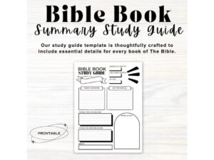 bible study template bible study printable bible study guide bible book summary bible study journal bible journaling printable etsy