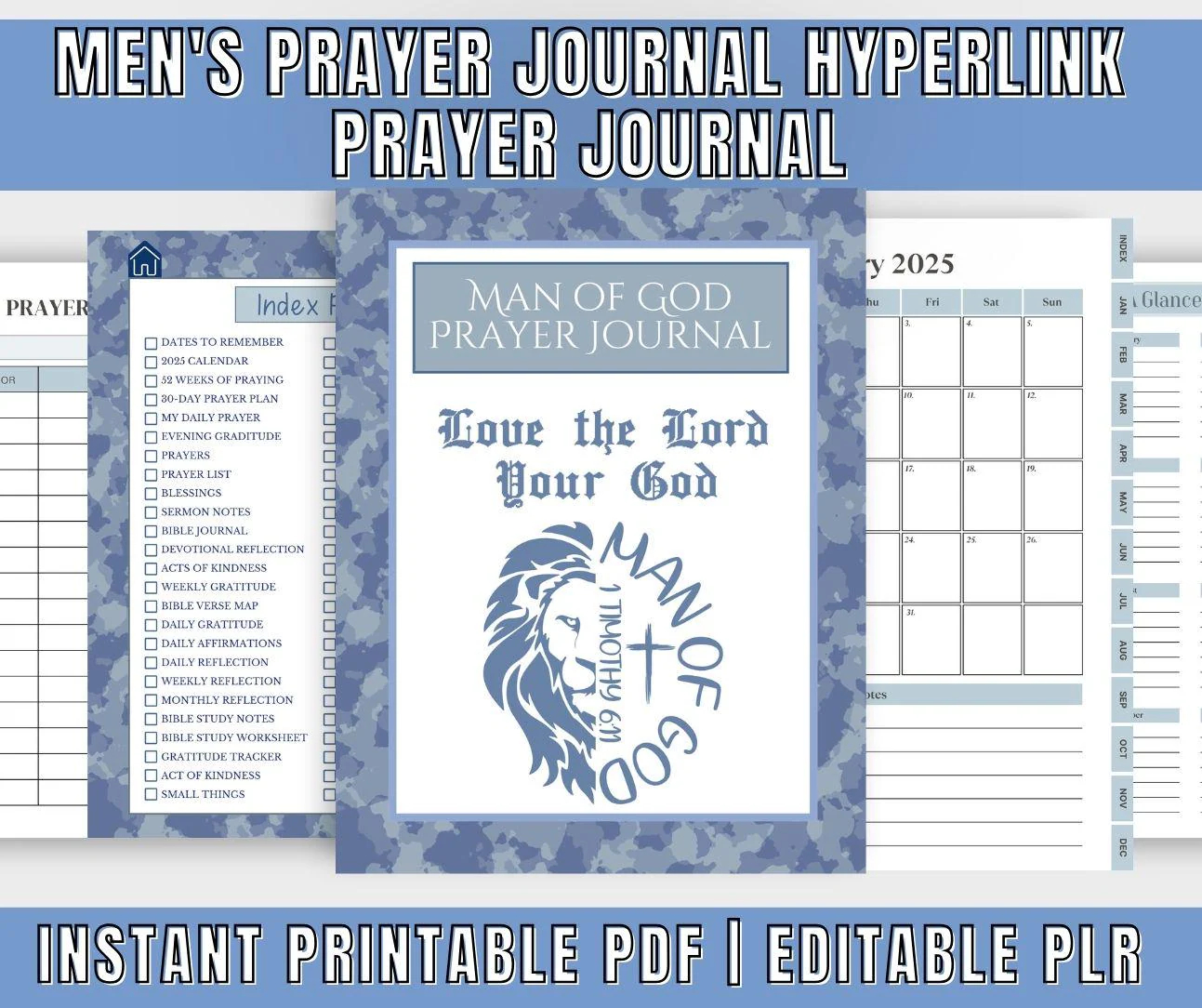 Bible Study Template Men Etsy