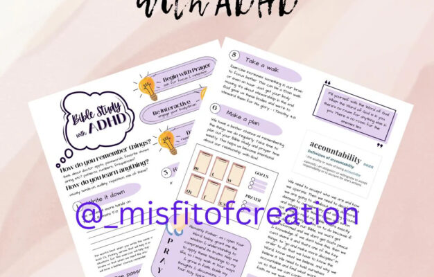 Bible Study With ADHD Etsy