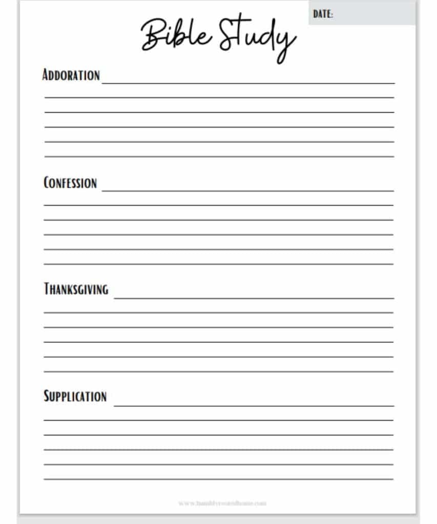 Bible Study Worksheet Bible Study Printable Etsy Worksheets Library