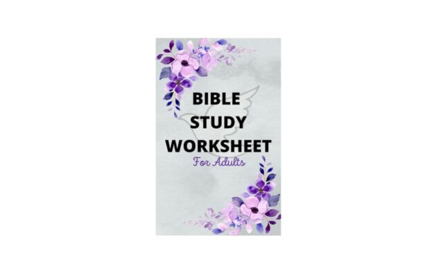 BIBLE STUDY WORKSHEET FOR ADULTS Guide To Journaling Scriptures 100 Pages 6x9 Devotional Sheet For Men And Women Steve Andrew 9798818503073 Amazon Books