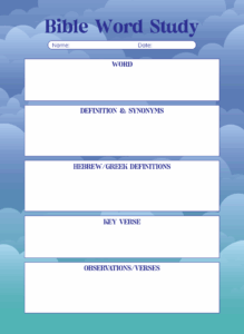 Bible Study Worksheets 10 Free PDF Printables Printablee