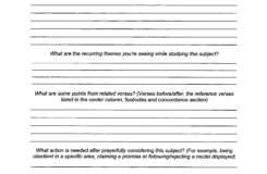 bible study worksheets cchrisholland