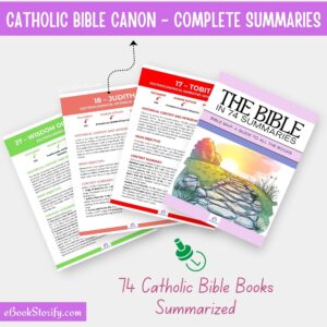 Bible Summaries Super Easy PLR Catholic Edition