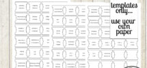 Bible Tab Templates 66 Bible Tabs labels Black White Ink Saver Digital Download Print Own Your Own Paper Stickers Etsy