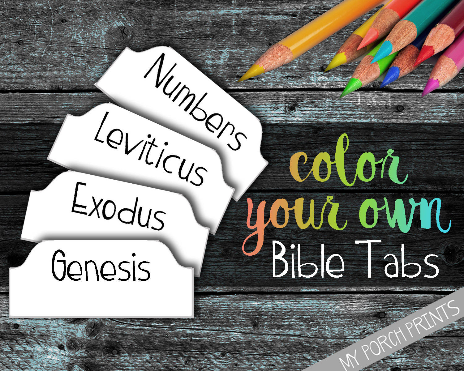 Bible Tabs Bible Tabs Printable Bible Tabs Download Color Your Own Bible Journal Tabs Bible Journaling Printable Printable Tabs Blank Etsy