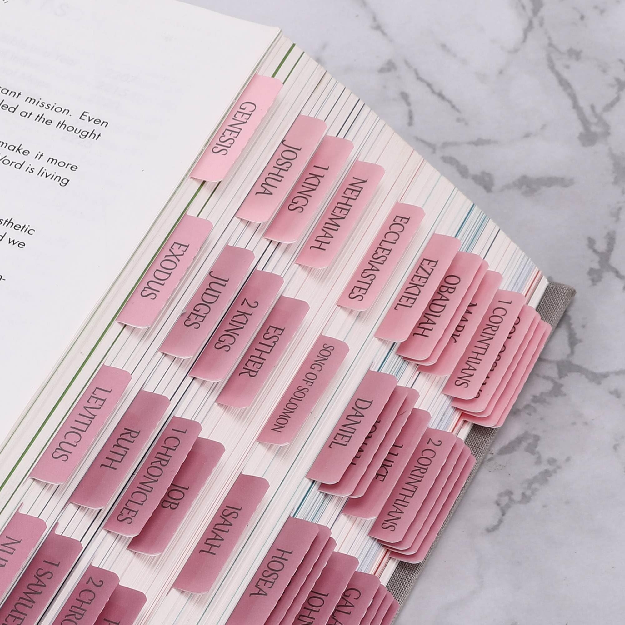 Bible Tabs For Men 75 Laminated Bible Tabs With Alignment Guide Repositionable Large Print Stickers For Easy Reading And Applying In Bibles For Women And Men Bible Study Supplies