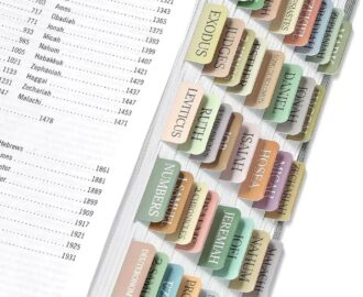 Bible Tabs For Women Men Laminated Bible Tabs For Study Bible Large Print Ne EBay