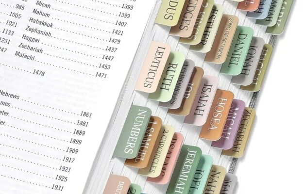 Bible Tabs For Women Men Laminated Bible Tabs For Study Bible Large Print Ne EBay