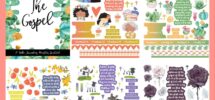 Bible Tabs For Women Mr Pen Bible Journaling Kit Bible Study Supplies No Bleed Bible Pens Bible Journaling Kit For Gift Bible Study Tools Bible Study Kit Mother s Day Gift Bible