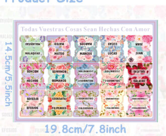 Bible Tabs In Spanish Pastel Bloom Spanish Bible Tabs Spanish New Old Testament BibleTabs Large Laminated Floral Design Bi AliExpress