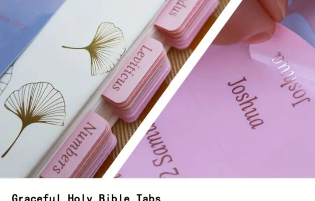 Bible Tabs Pink Gold The Narrow Gate