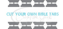 Bible Tabs SVG Digital Download Bible Journaling Instant Download Faith SVG Bible Tabs Die Cut Files SVG Files For Cricut And Cameo