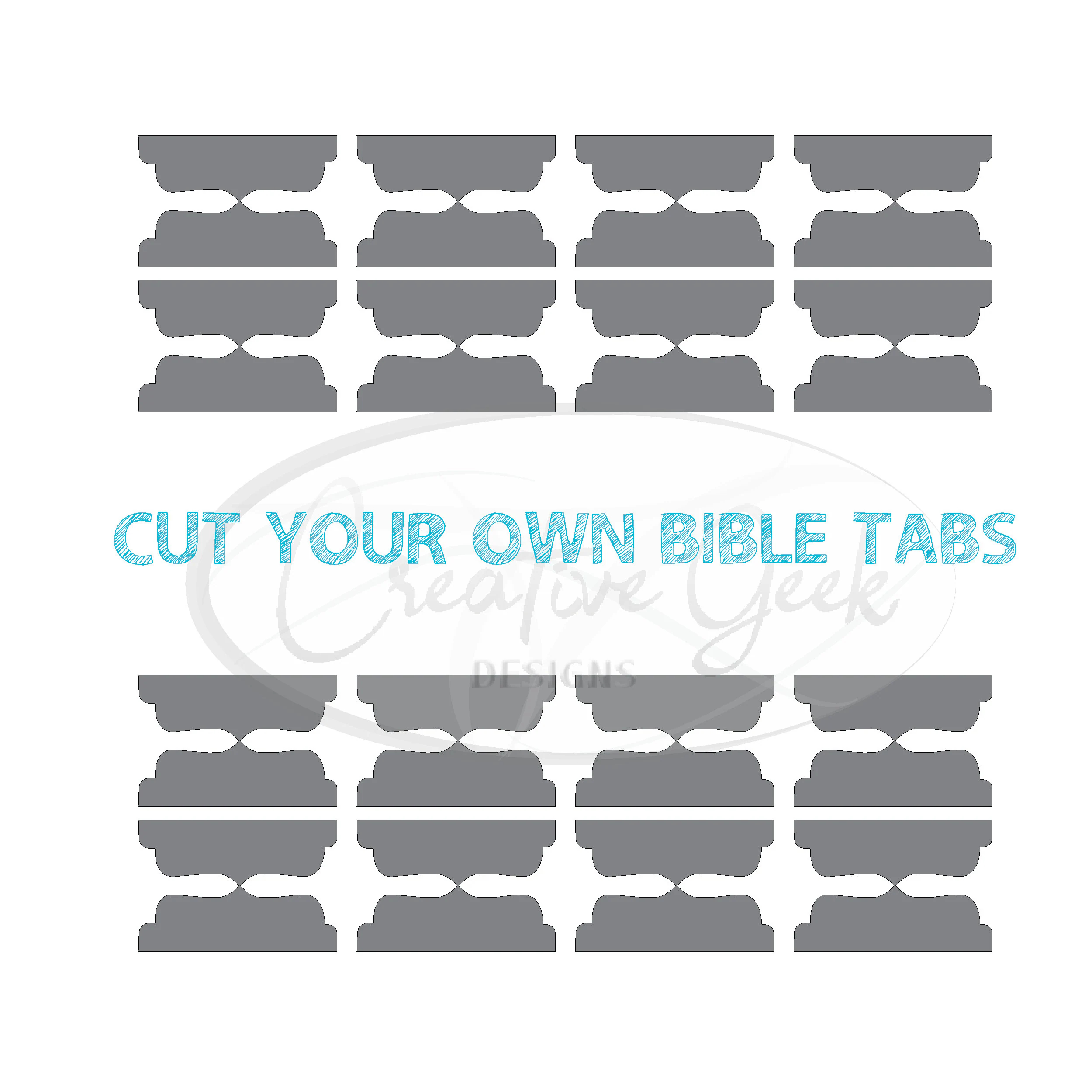 Bible Tabs SVG Digital Download Bible Journaling Instant Download Faith SVG Bible Tabs Die Cut Files SVG Files For Cricut And Cameo