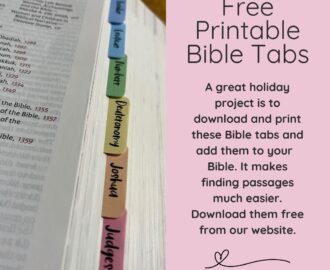 Bible Tabs THIRSTY DEER