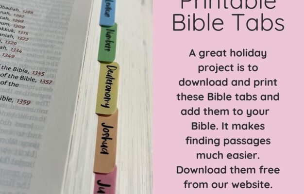 Bible Tabs THIRSTY DEER