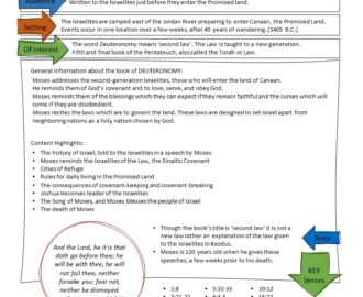 Bible Teaching Sheets The Old Testament KJV Edition Wildrose Media
