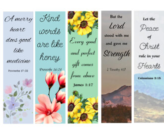 Bible Verse Bookmarks Printable Bookmarks Scripture Bible Markers