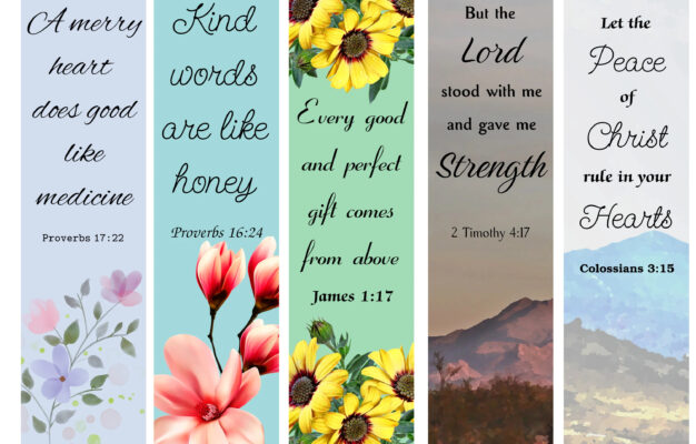 Bible Verse Bookmarks Printable Bookmarks Scripture Bible Markers