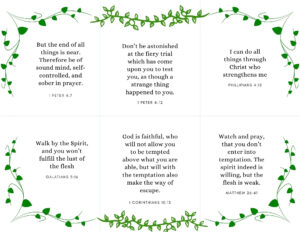 bible verse cards free printable scripture cards