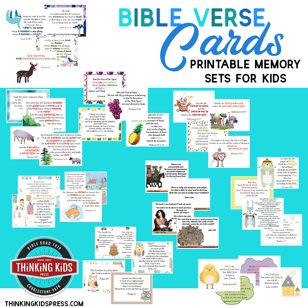 Free Printable Bible Memory Cards