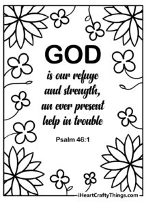 Bible Verse Coloring Pages 100 Free Printables