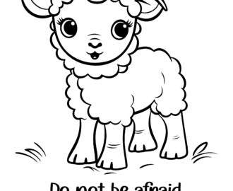 bible verse coloring pages for kid christian farm animal coloring