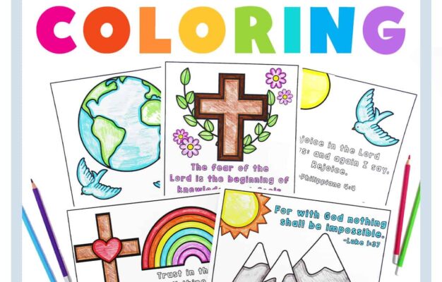 Bible Verse Coloring Pages Free Printables Superstar Worksheets