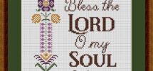 Bible Verse Cross Stitch Patterns Including King James Version KJV Designs Happiness Is HeartMade Cross Stitch Patterns
