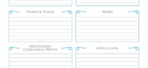 Bible Verse Template Project Management Templates