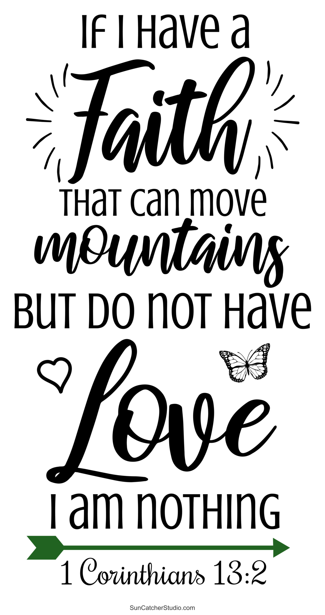 Bible Verses About Faith Free SVG Files And Cricut Designs Free Printables Monograms Design Tools Patterns DIY Projects
