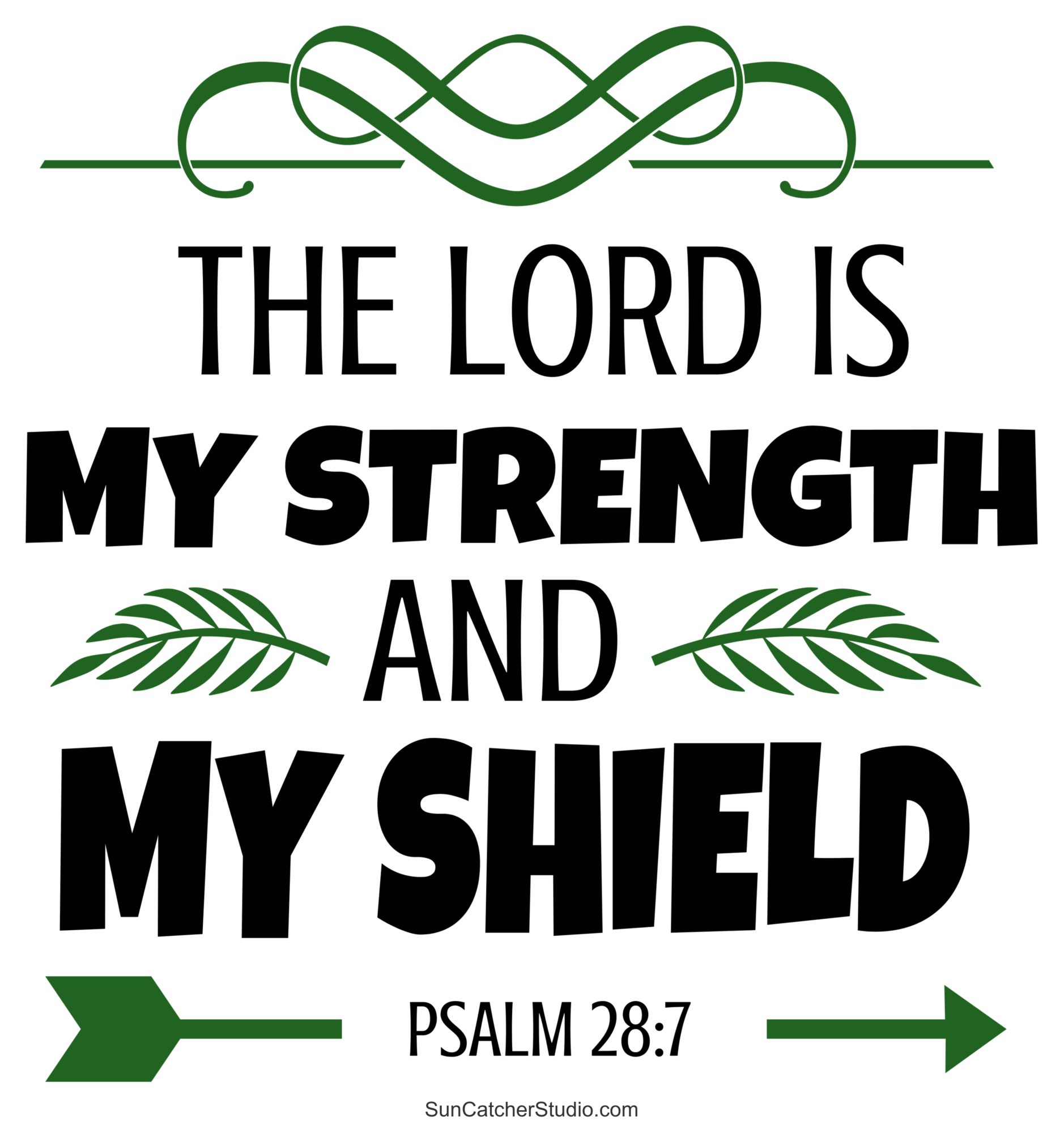 Bible Verses About Strength Free SVG Files And Cricut Designs Free Printables Monograms Design Tools Patterns DIY Projects