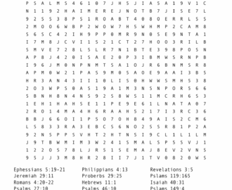 Bible Verses Word Search WordMint