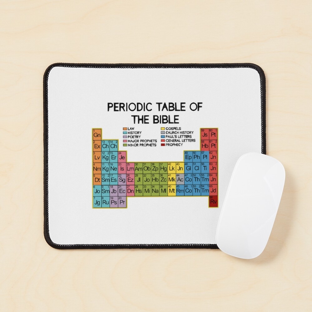 Bible Word Of God Periodic Table Of Bible Verse