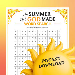 Bible Word Search Adults Etsy