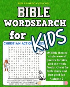Bible Word Search For Kids Volume 2 60 Bible Themed Word Search circle a Word Puzzles On Bible Characters Places And Events Atson Gary W 9781542465656 Amazon Books
