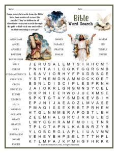 Bible Word Search For Teens