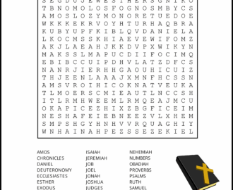 Bible Word Search Free Printable Christian Puzzles Free