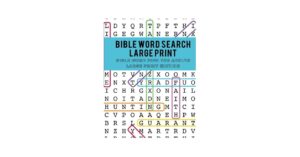 Bible Word Search Large Print Bible Word Find For Adults Large Print Edition Bible Word Search Team 9781723477577 Amazon Books