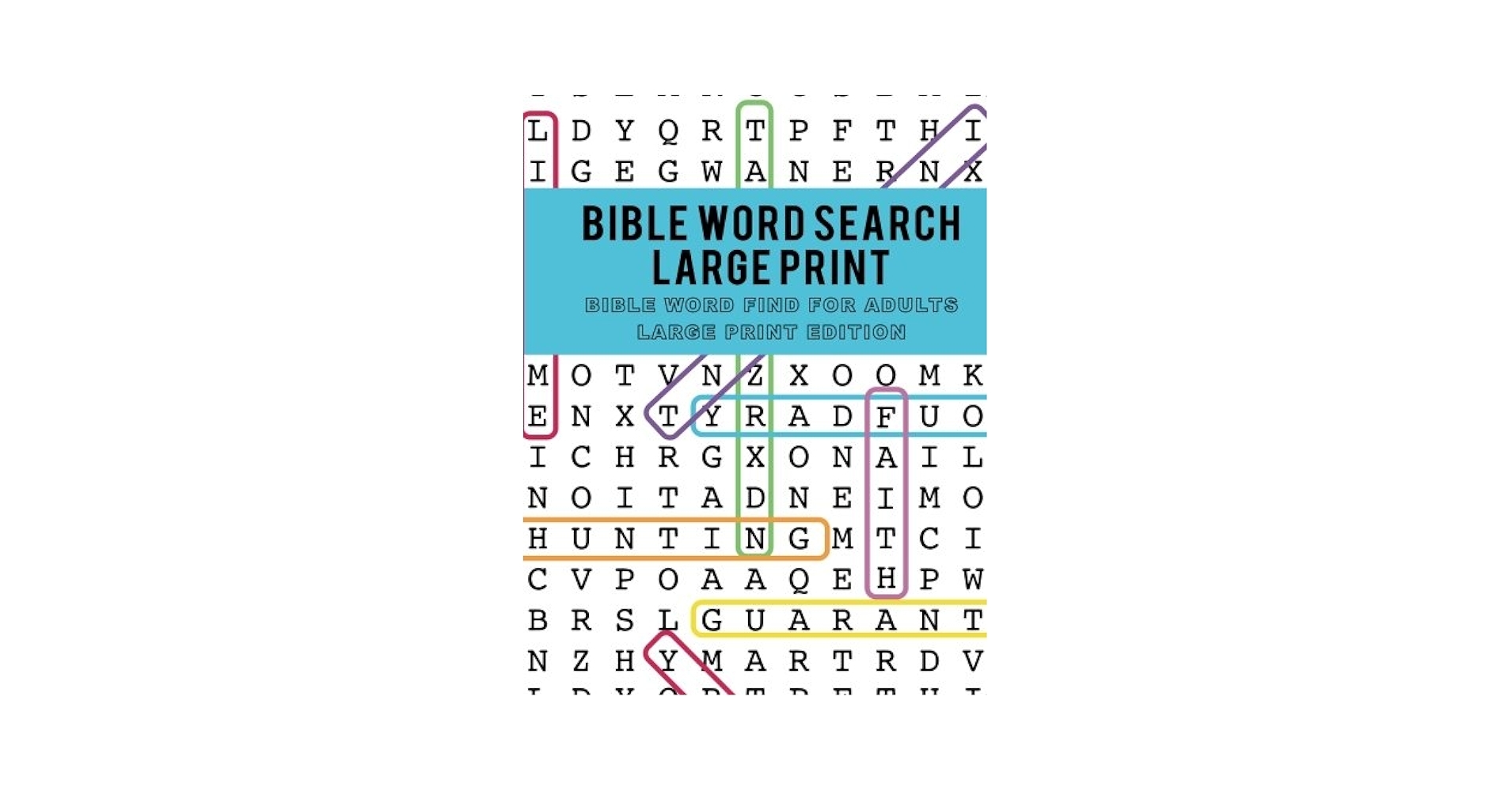 Bible Word Search Large Print Bible Word Find For Adults Large Print Edition Bible Word Search Team 9781723477577 Amazon Books