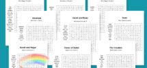 Bible Word Search Puzzles Vol 1 PLR