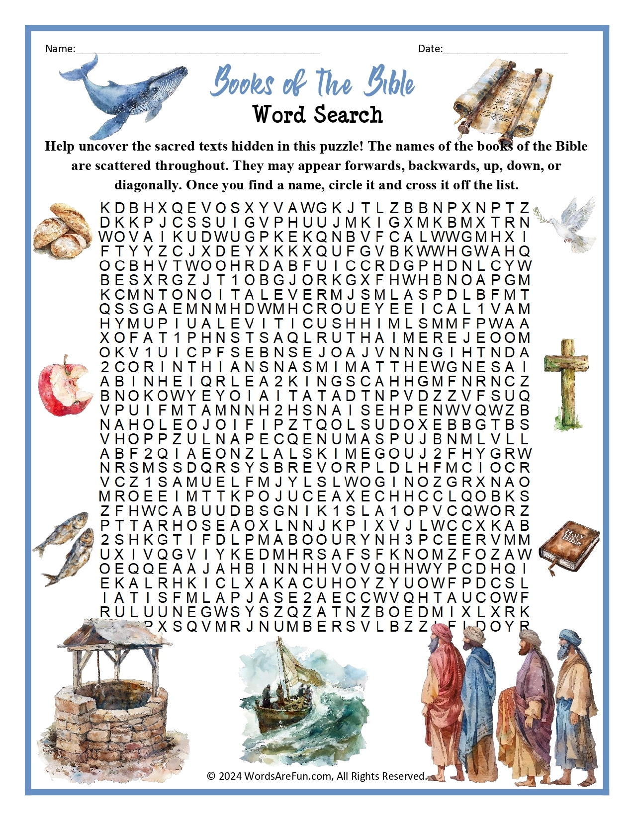 bible word searches