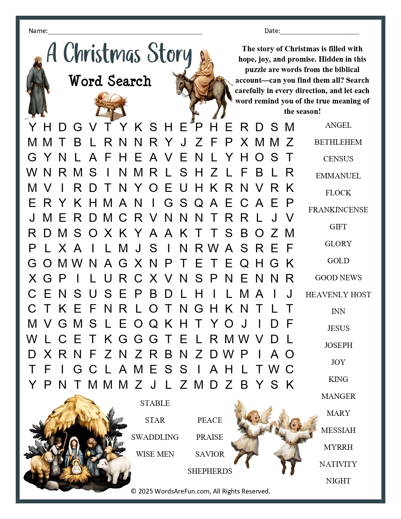 Bible Word Searches