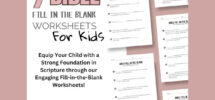 Bible Worksheet Kids Bible Study Bible Study Printable Christian Worksheets Sunday School Bible Study Worksheets Bible Study Guide Etsy