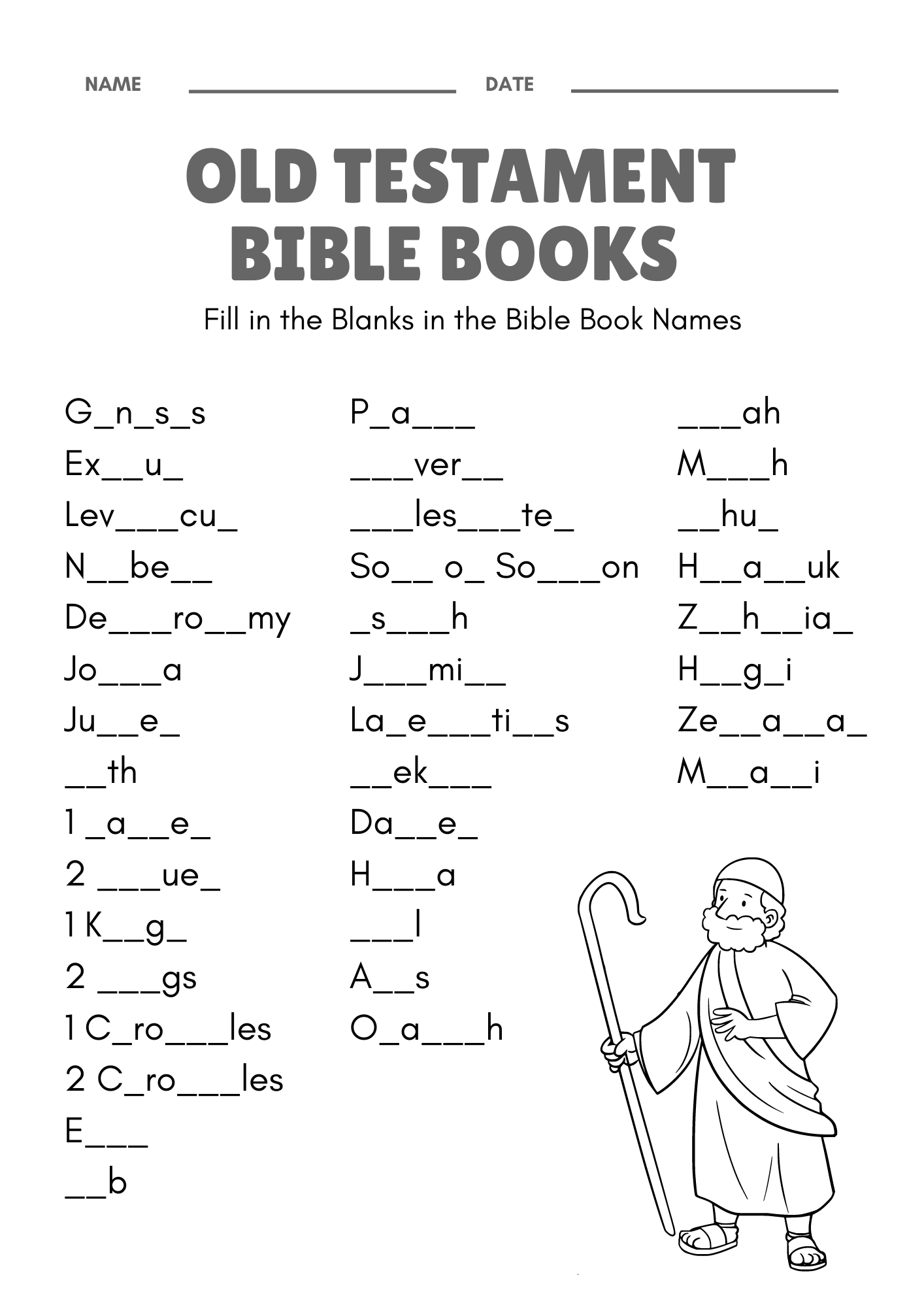 Bible Worksheets Bible Story Printables Worksheets Library