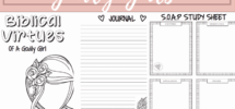 Biblical Virtues For A Godly Girl Tween Teen Bible Study The Fervent Mama