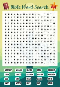 Biblical Word Search 14 Free PDF Printables Printablee