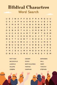 Biblical Word Search 14 Free PDF Printables Printablee